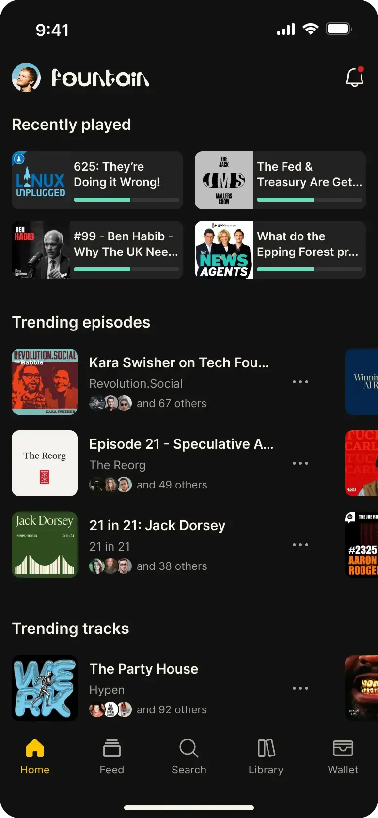 Trending tracks